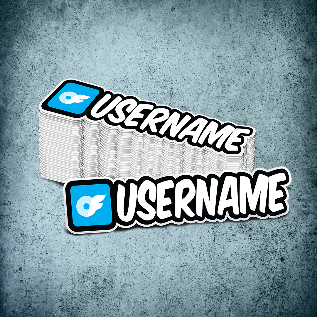 Custom Only Fans Printed Sticker