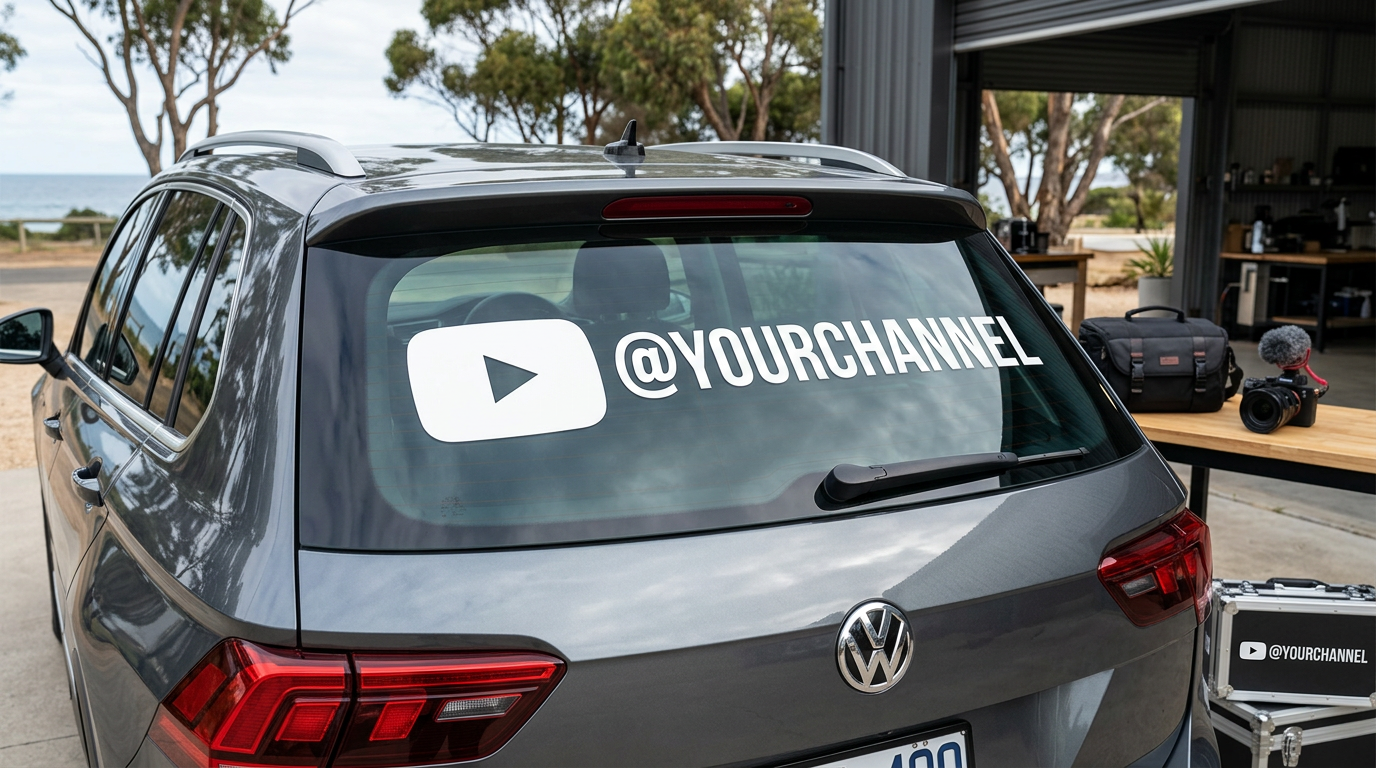 How to Use Custom YouTube Stickers and Vinyl Decals to Grow Your Channel