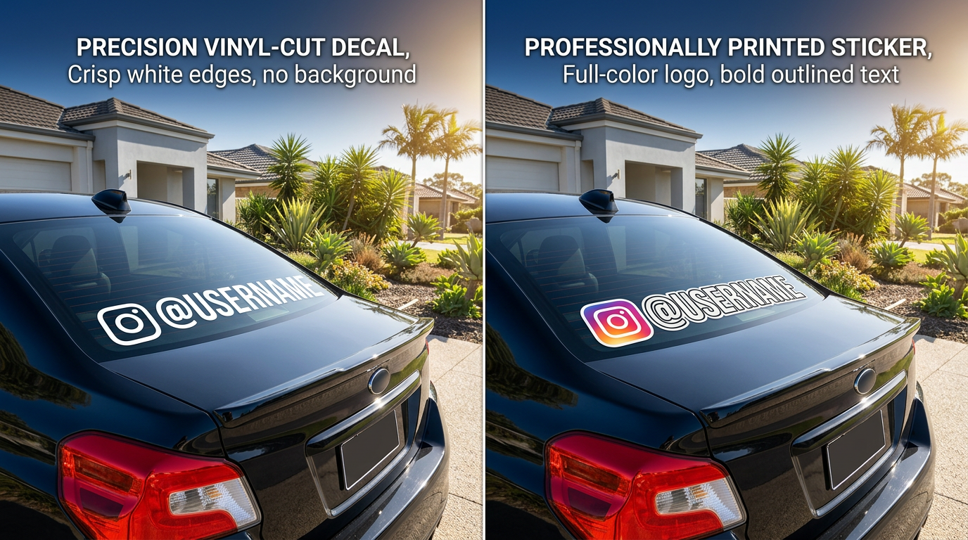 Vinyl Cut vs Printed Decals: Which is Best for Your Vehicle?